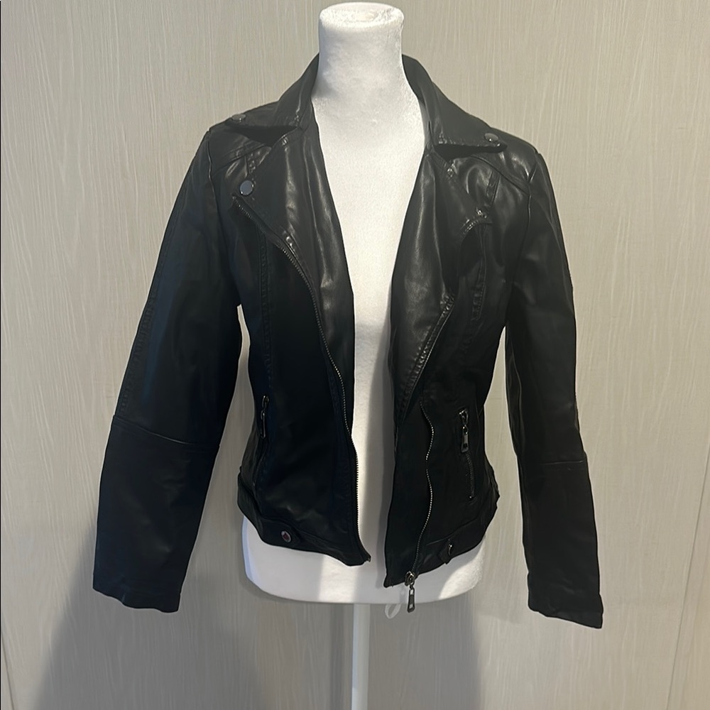 Black Leather Jacket for Women